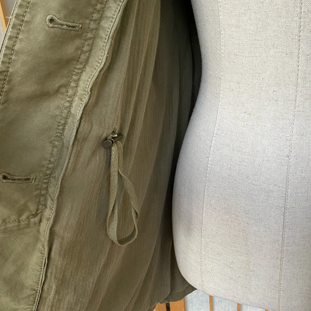 Banana Republic Green Utility Jacket SZ S - Picture 10 of 12